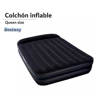 Foto 2 | Colchón Inflable Queen Size Bestway Tritech con Bomba Aire 203cm