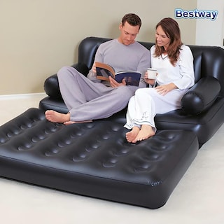 Foto 7 | Sillón Inflable Bestway 75054 color Negro Multiposición 5 en 1 para Camping
