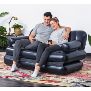 Foto 8 | Sillón Inflable Bestway 75054 color Negro Multiposición 5 en 1 para Camping