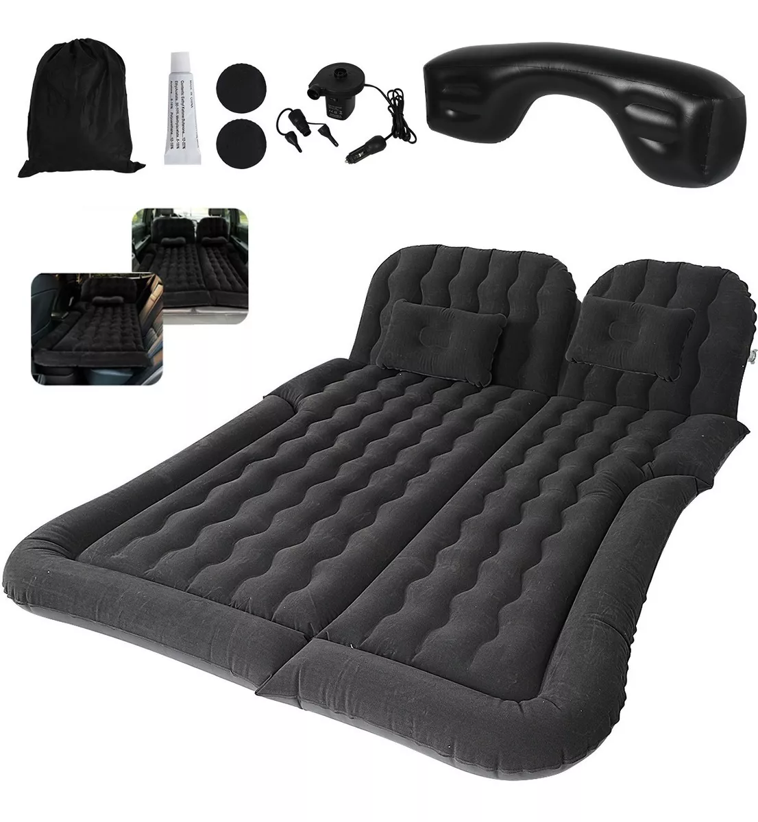 Foto 3 pulgar | Cama Inflable BELUG 175 x 130 cm Negro