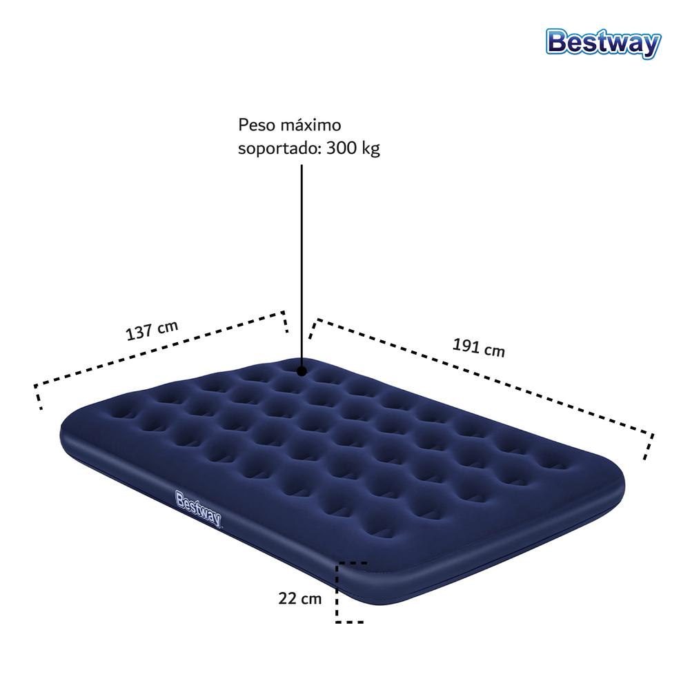 Foto 6 pulgar | Colchón Inflable Bestway color Azul