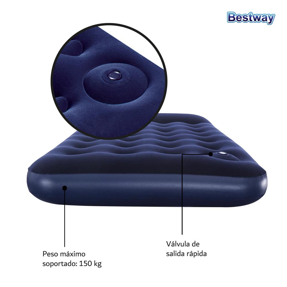 Foto 5 pulgar | Colchón Inflable Individual Bestway con  Bomba de Aire