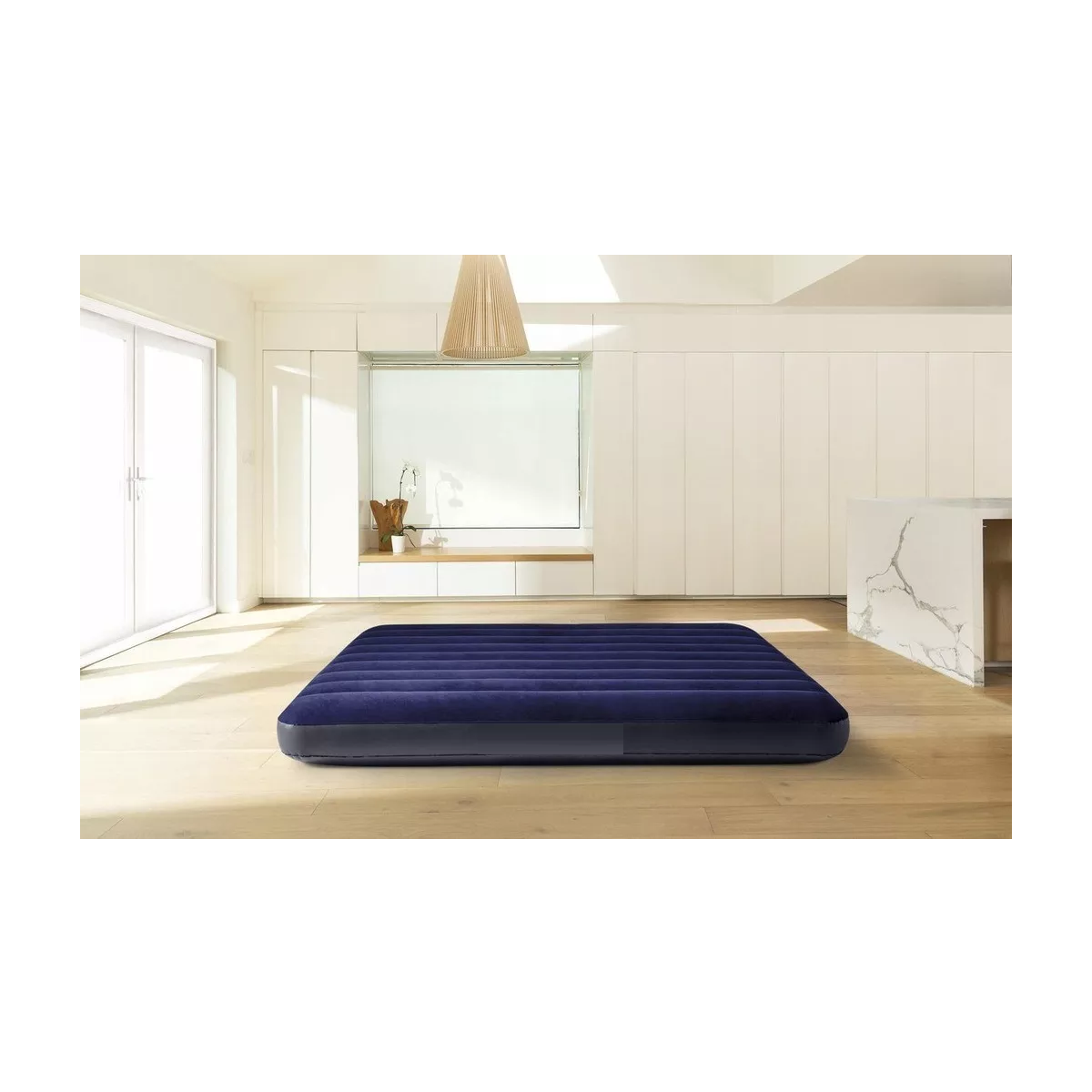 Foto 5 pulgar | Colchón Inflable Alto Queen 152cmx203cm Eo Safe Imports Esi-8911 Azul