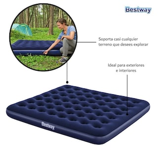 Foto 3 | Colchon Inflable Kingsize Bestway 67004 Para Campismo