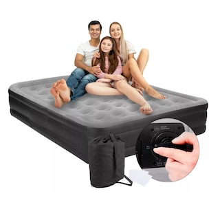 Foto 2 | Colchón Inflable Queen Size + Bomba Inflable Eo Safe Imports Esi-15324 Multicolor