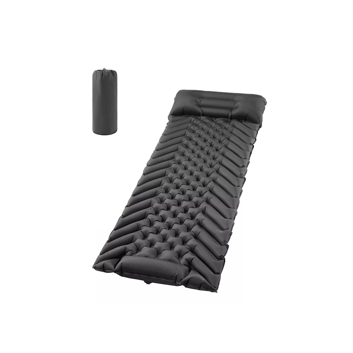 Foto 2 pulgar | Colchón Autoinflable Portátil Cama Para Acampar Eo Safe Imports Esi-16869  Negro