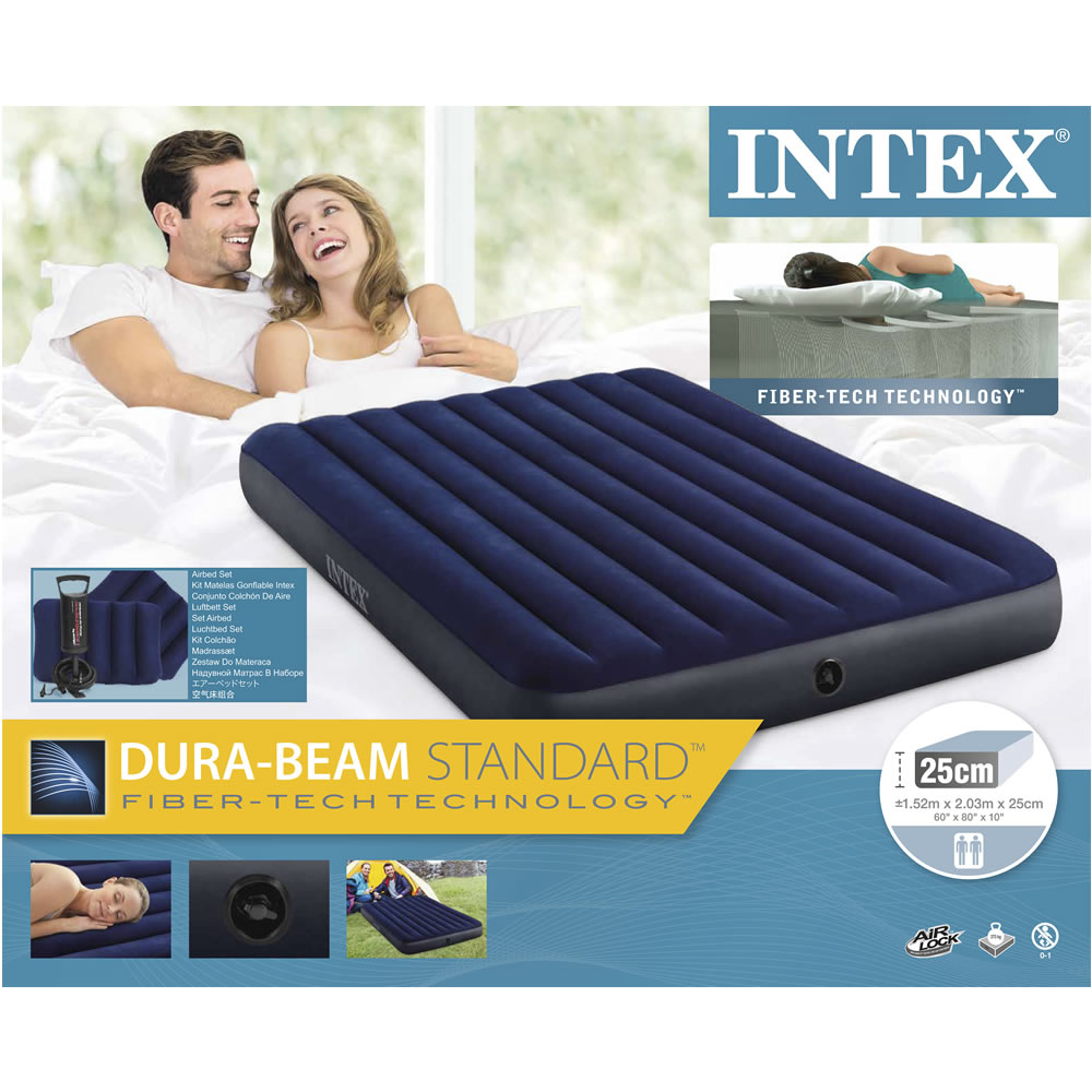 Foto 3 | Colchón Inflable Intex Queen Classic Downy