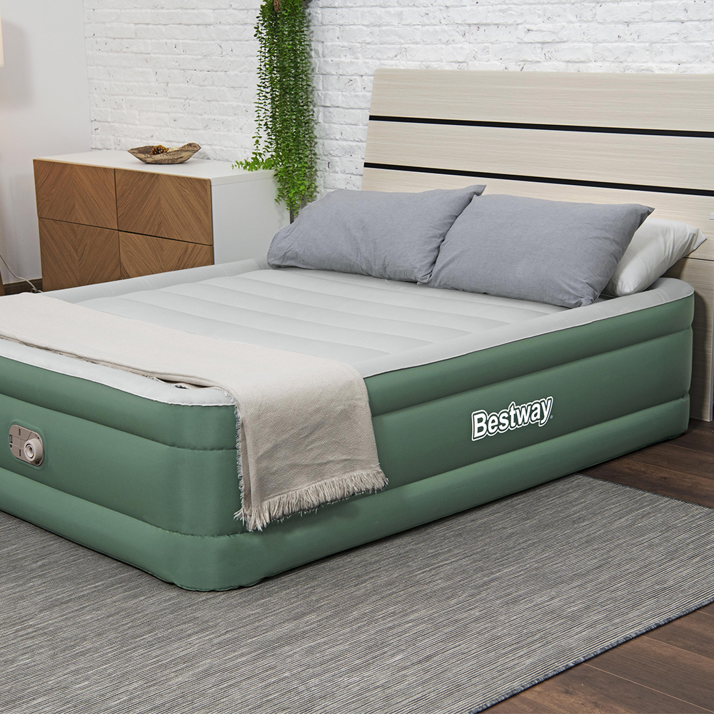 Foto 8 | Colchón Inflable Queen Size Bestway Premium Tpu Con Bomba
