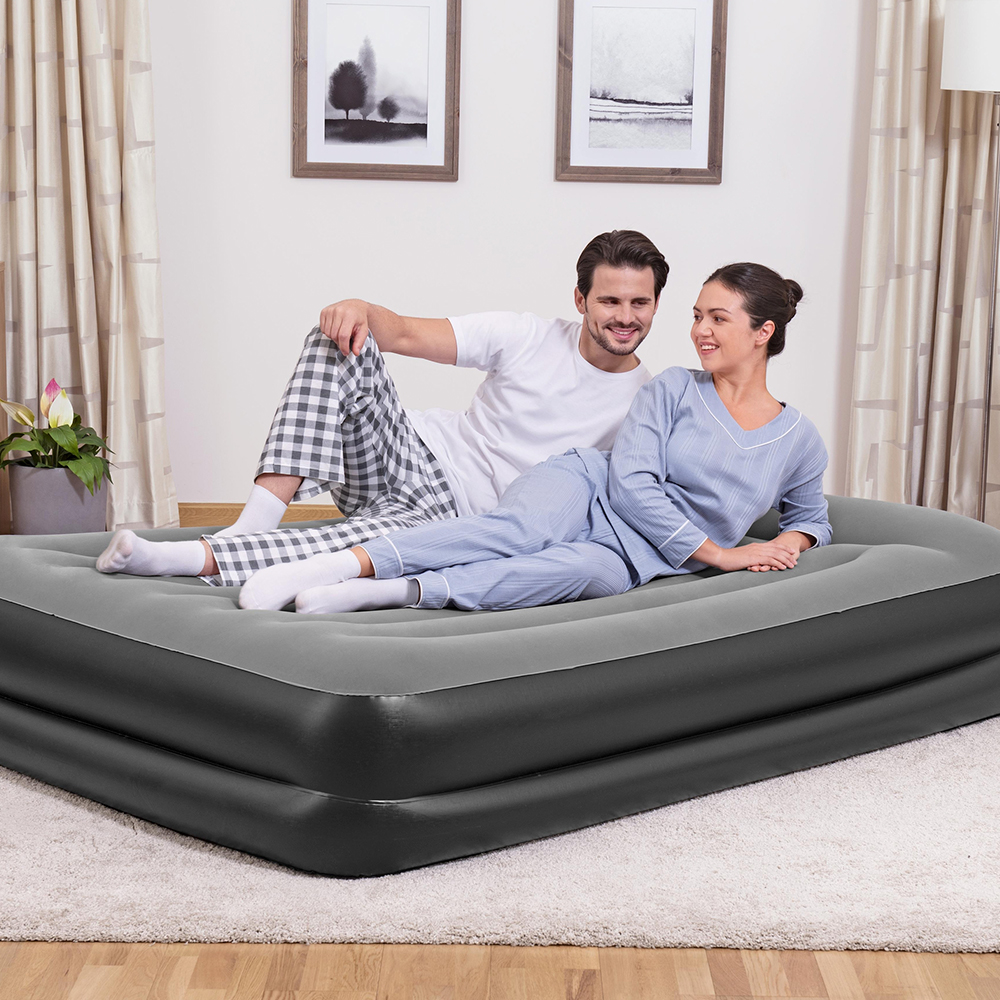 Foto 8 | Colchón Inflable Queen Size Bestway Con Almohada Y Bomba