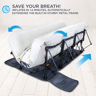 Foto 3 | Colchón Inflable Ivation Ez-bed Queen Con Deflate Defender - Venta Internacional.
