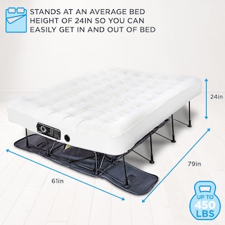 Foto 5 | Colchón Inflable Ivation Ez-bed Queen Con Deflate Defender - Venta Internacional.