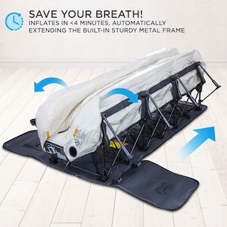 Foto 2 | Colchón Inflable Ivation EZ-Bed con Marco y Funda Enrollable -Venta Internacional