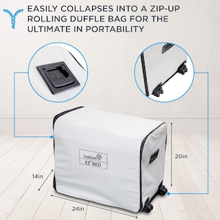 Foto 5 | Colchón Inflable Ivation EZ-Bed con Marco y Funda Enrollable -Venta Internacional