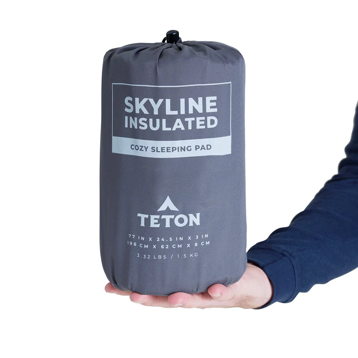 Foto 7 pulgar | Pad Individual Inflable Para Camping Skyline Insulado Azul Teton