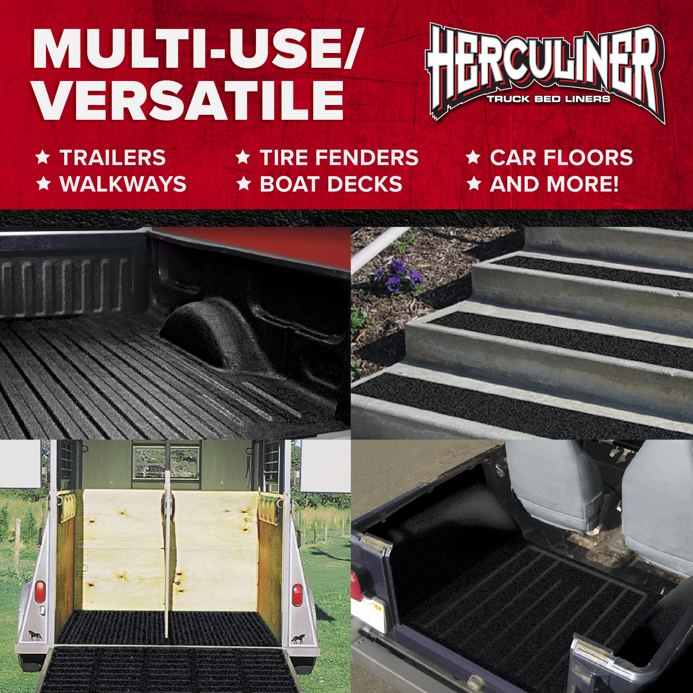 Foto 5 | Kit De Forro De Cama Enrollable J-b Weld Herculiner De 3,78 L, Color Negro - Venta Internacional.