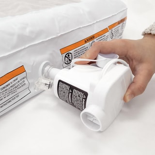 Foto 3 | Cama Inflable De Viaje Para Niños Pequeños, Regalo, Con Protectores De Barandilla - Venta Internacional.