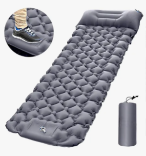 Foto 1 | Xtellar Colchoneta Acampar Ultraligera Portátil Con Almohada Color Gris Oscuro