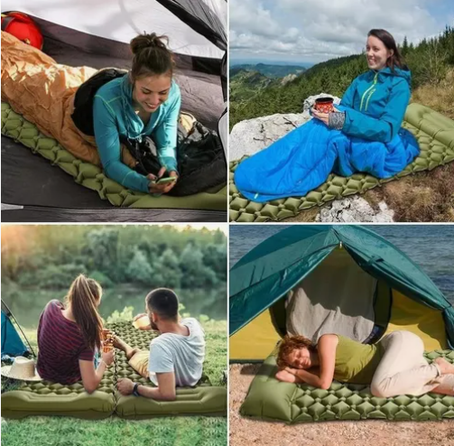 Foto 5 pulgar | Colchon Xtellar Autoinflable Individual Camping Con Bomba Portátil