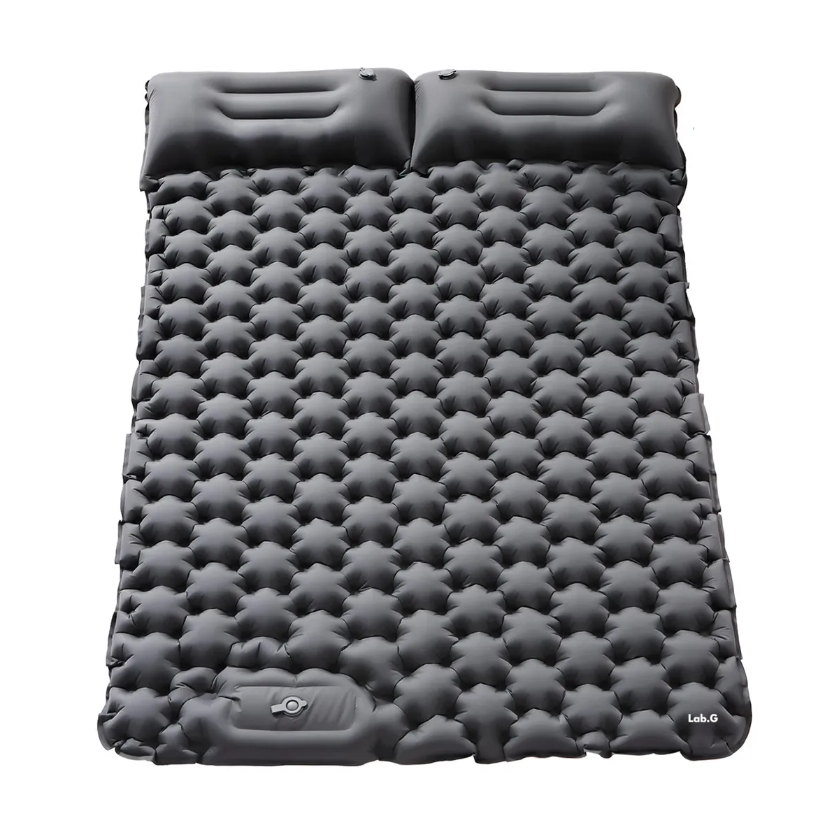 Foto 1 | Colchón Inflable De Dormir Doble Portátil Lab.g Gris