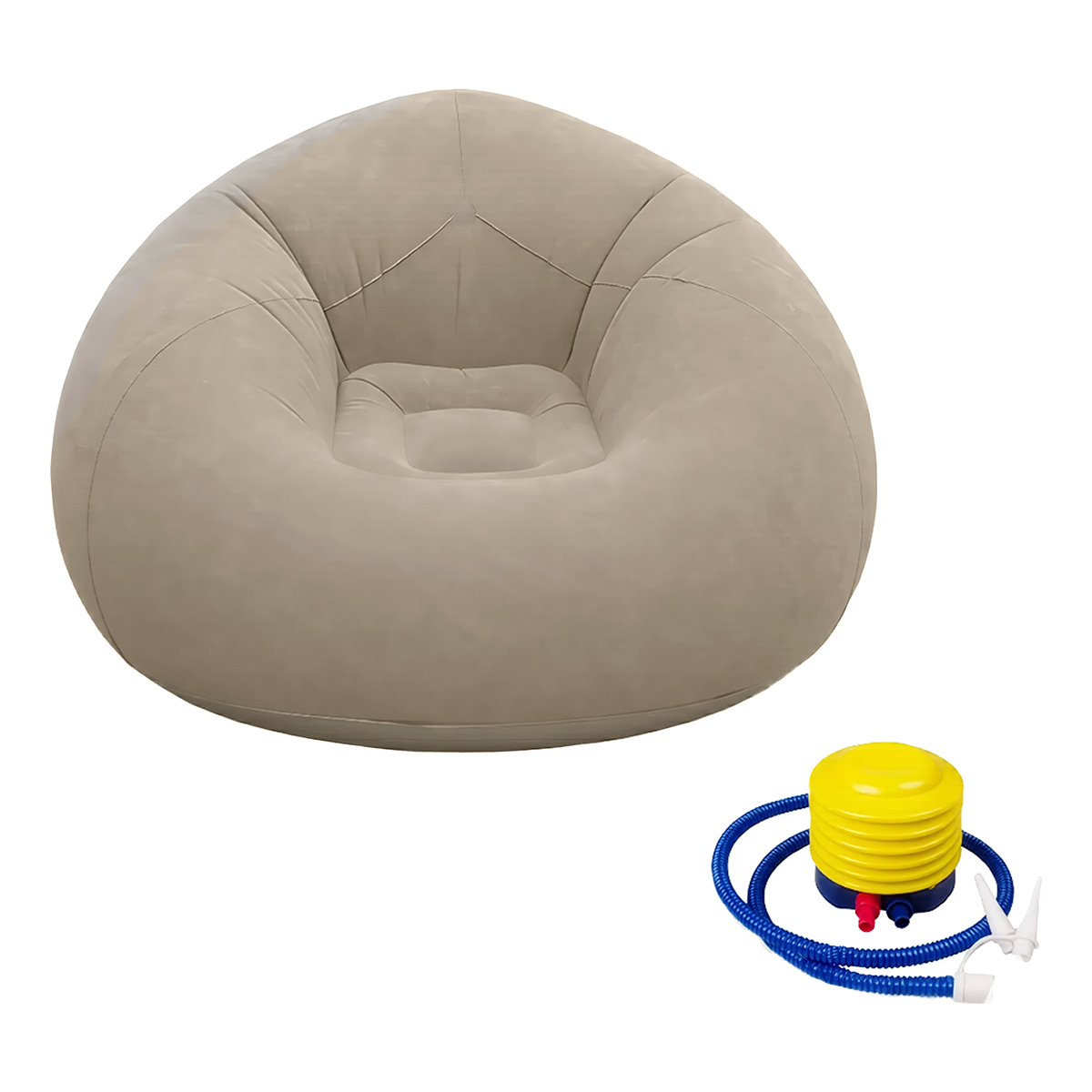 Foto 3 pulgar | Sillón Puff Inflable Lo Necesito  Bomba De Pedal.