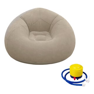 Foto 2 | Sillón Puff Inflable Lo Necesito Bomba De Pedal.