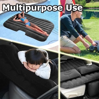 Foto 4 | Cama Inflable Belug Colchón De Auto Asiento Trasero Color Negro