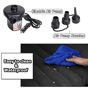 Foto 5 | Cama Inflable Belug Colchón De Auto Asiento Trasero Color Negro