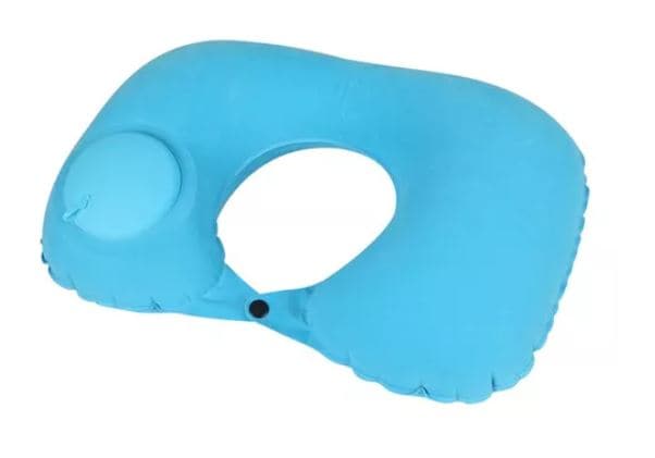 Almohada para Viaje de Cuello Inflable Azul Cielo $452