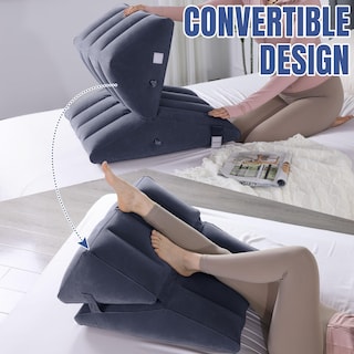 Foto 4 | Almohada Inflable en Forma de Cuña Azul - Venta Internacional