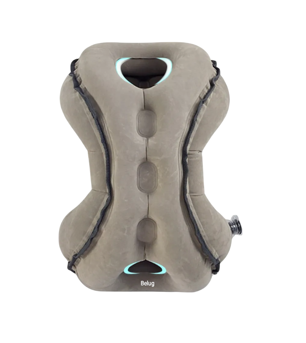Foto 1 | Almohada De Viaje Cojín De Cuello Gris