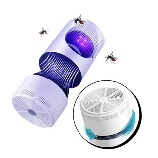 Foto 2 | Mosquitero Dosyu DY-MM-000001 color Blanco para Dormitorio Lámpara LED 5 PZAS