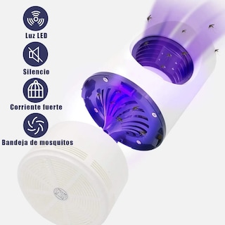 Foto 3 | Mosquitero Dosyu DY-MM-000001 color Blanco para Dormitorio Lámpara LED 5 PZAS