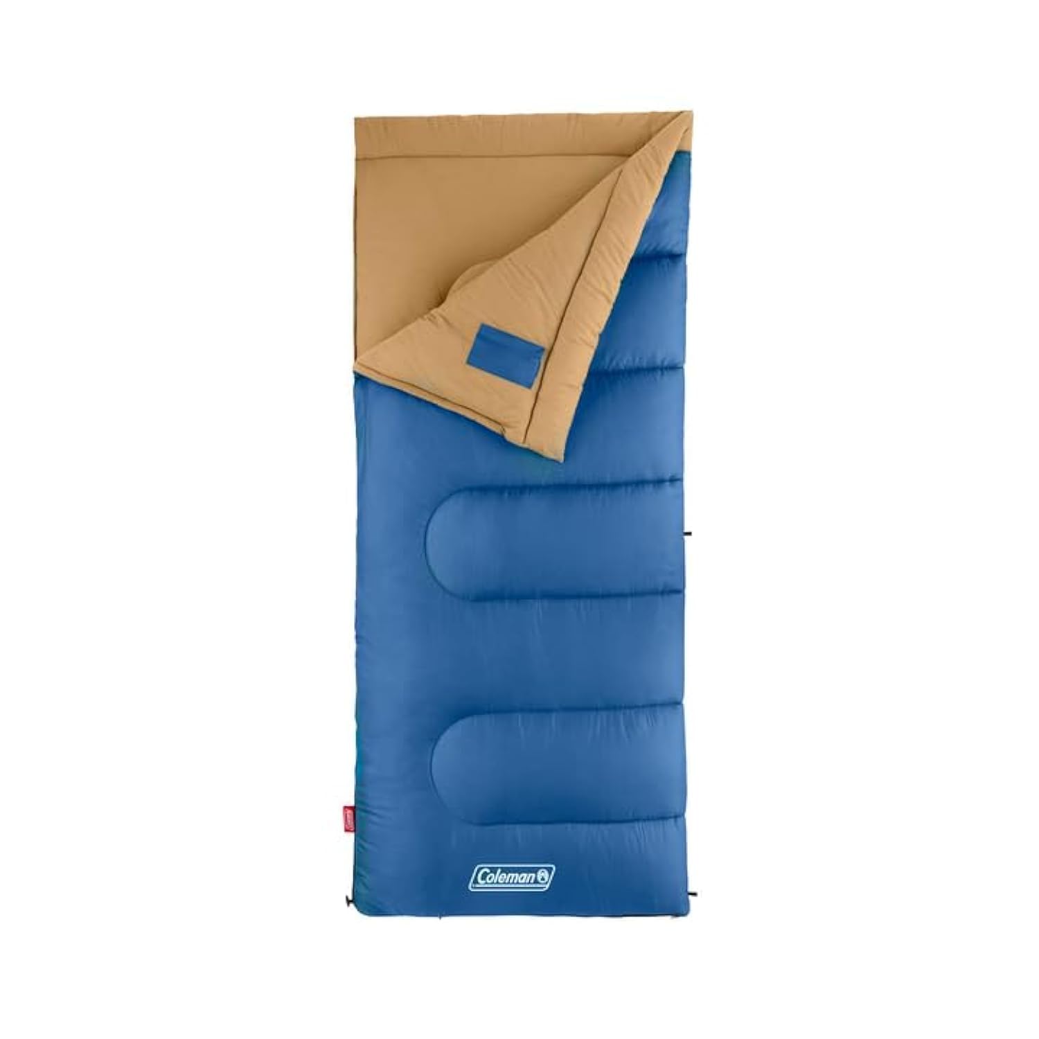 Foto 2 pulgar | Saco De Dormir Coleman Brazos 20°f Azul Para Campistas De Hasta 1,70 M - Venta Internacional.