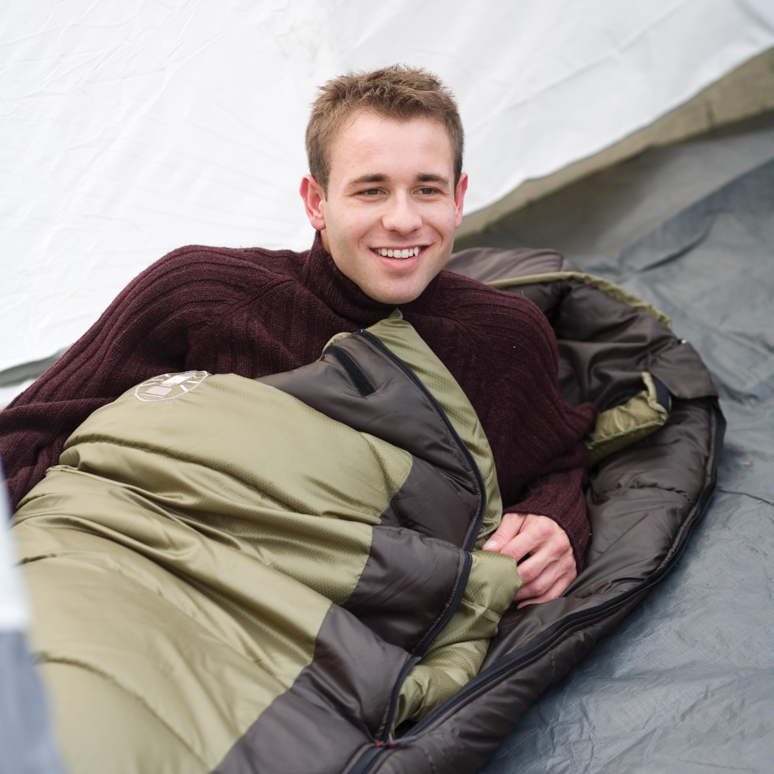 Foto 6 pulgar | Saco De Dormir Coleman North Rim Para Adultos Con Forma De Momia, 0°f -17°c - Venta Internacional.