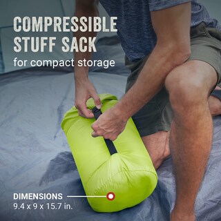 Foto 3 | Saco De Dormir Coleman Kompact Para Adultos 20°f/30°f/40°f - Venta Internacional.