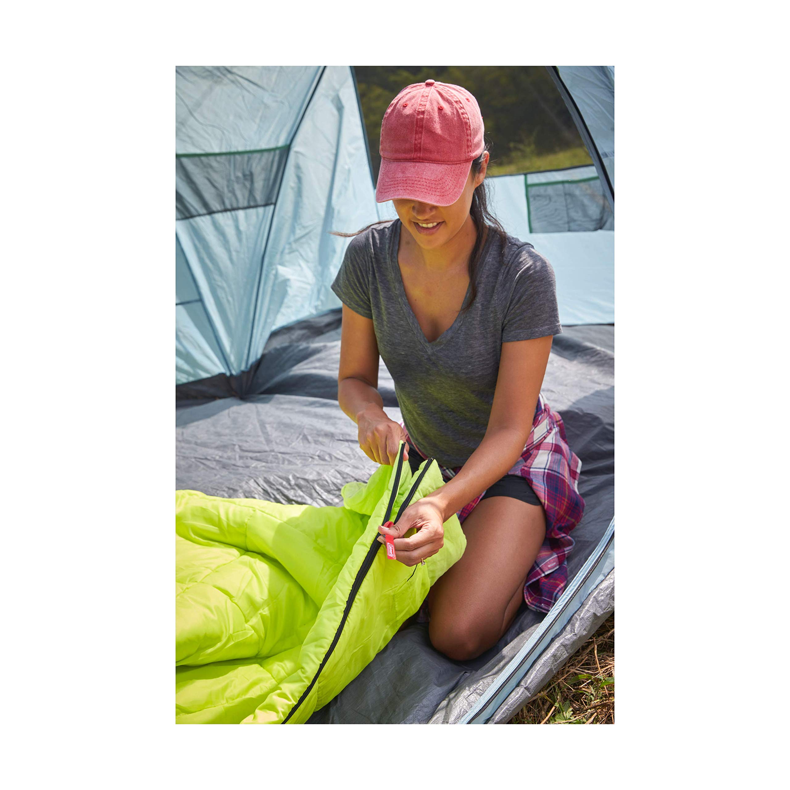 Foto 8 pulgar | Saco De Dormir Coleman Kompact Para Adultos 20°f/30°f/40°f - Venta Internacional.