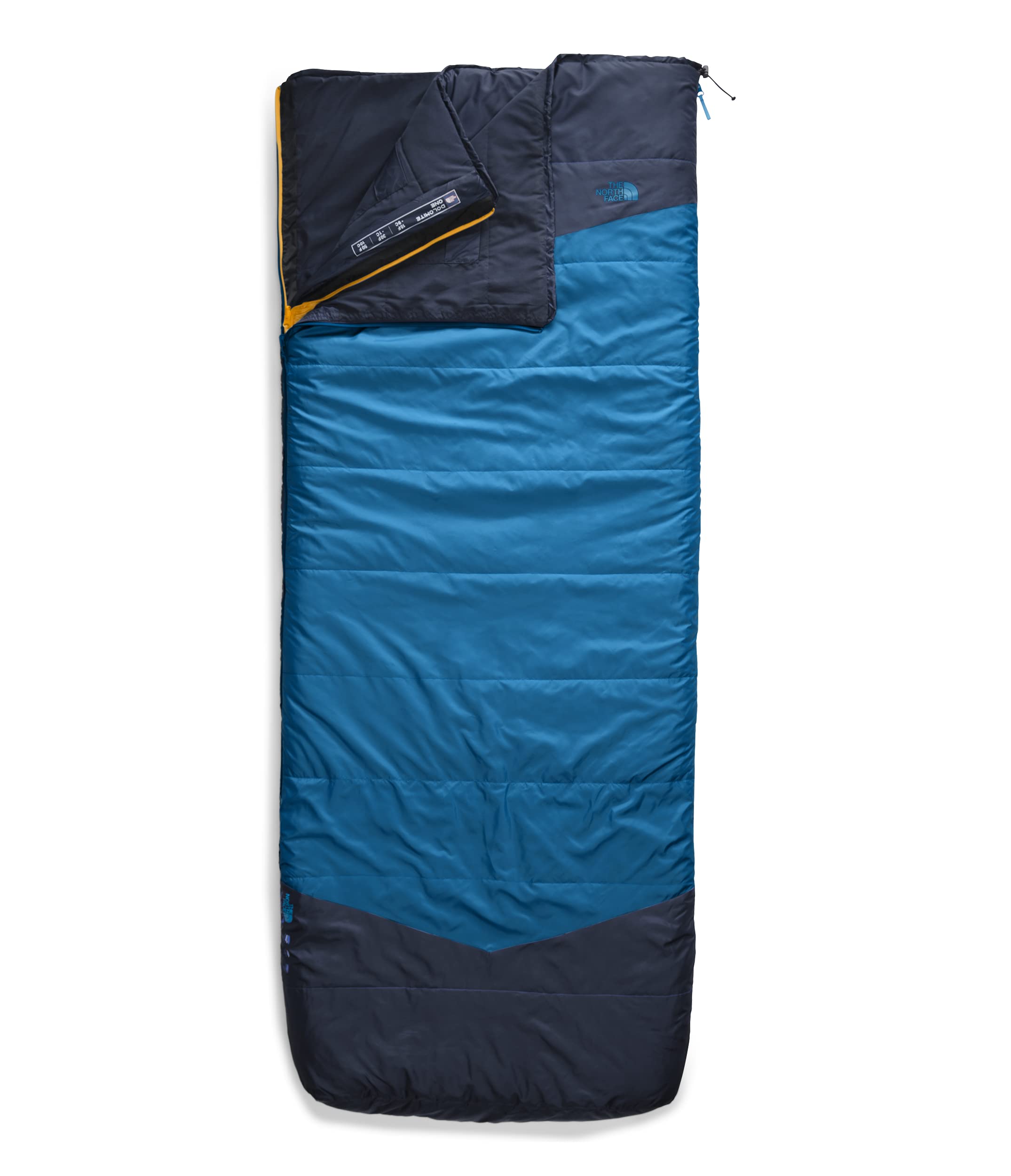 Foto 2 pulgar | Saco De Dormir The North Face Dolomite One Bag 20°f, Azul/amarillo - Venta Internacional.