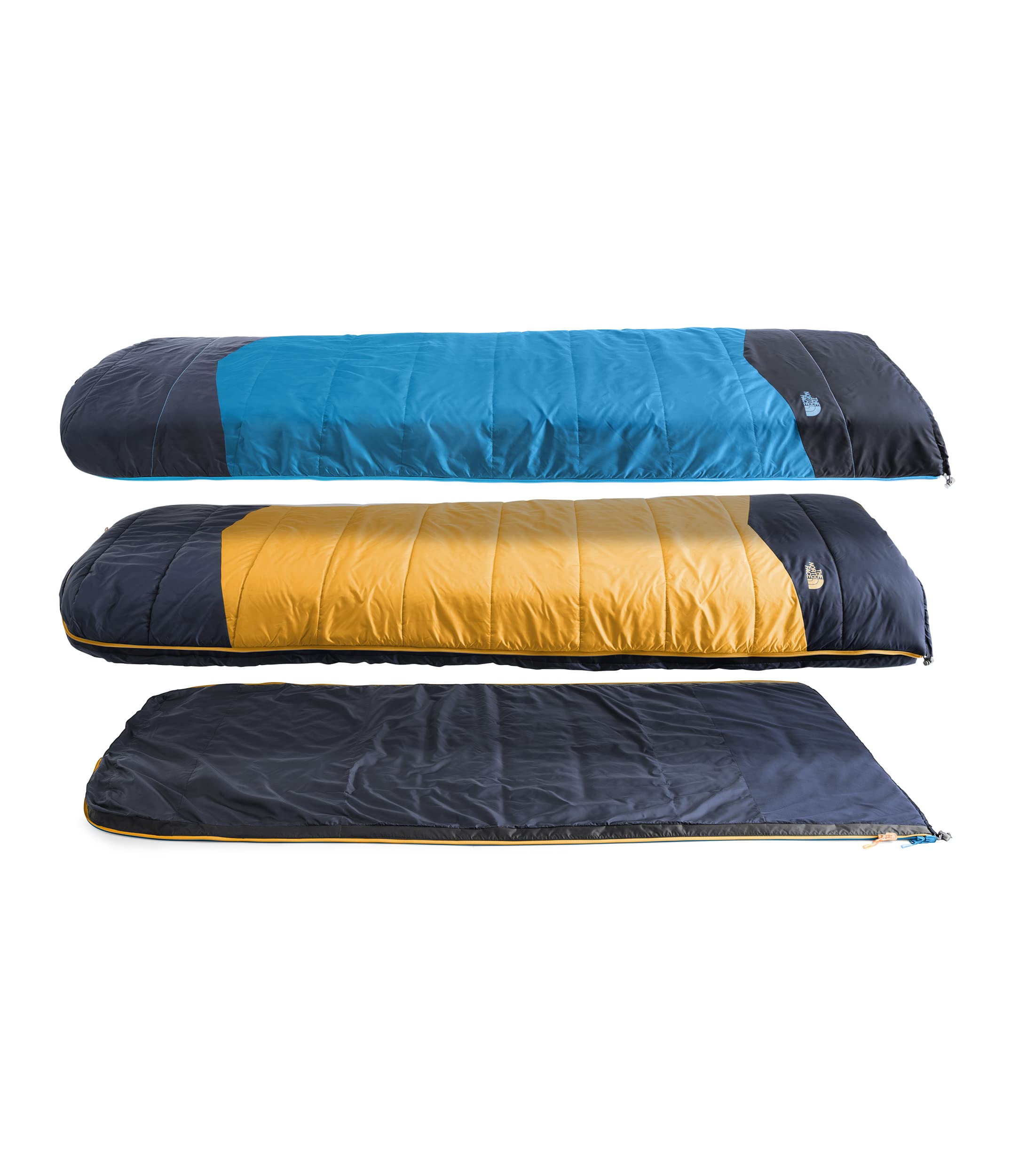Foto 4 pulgar | Saco De Dormir The North Face Dolomite One Bag 20°f, Azul/amarillo - Venta Internacional.