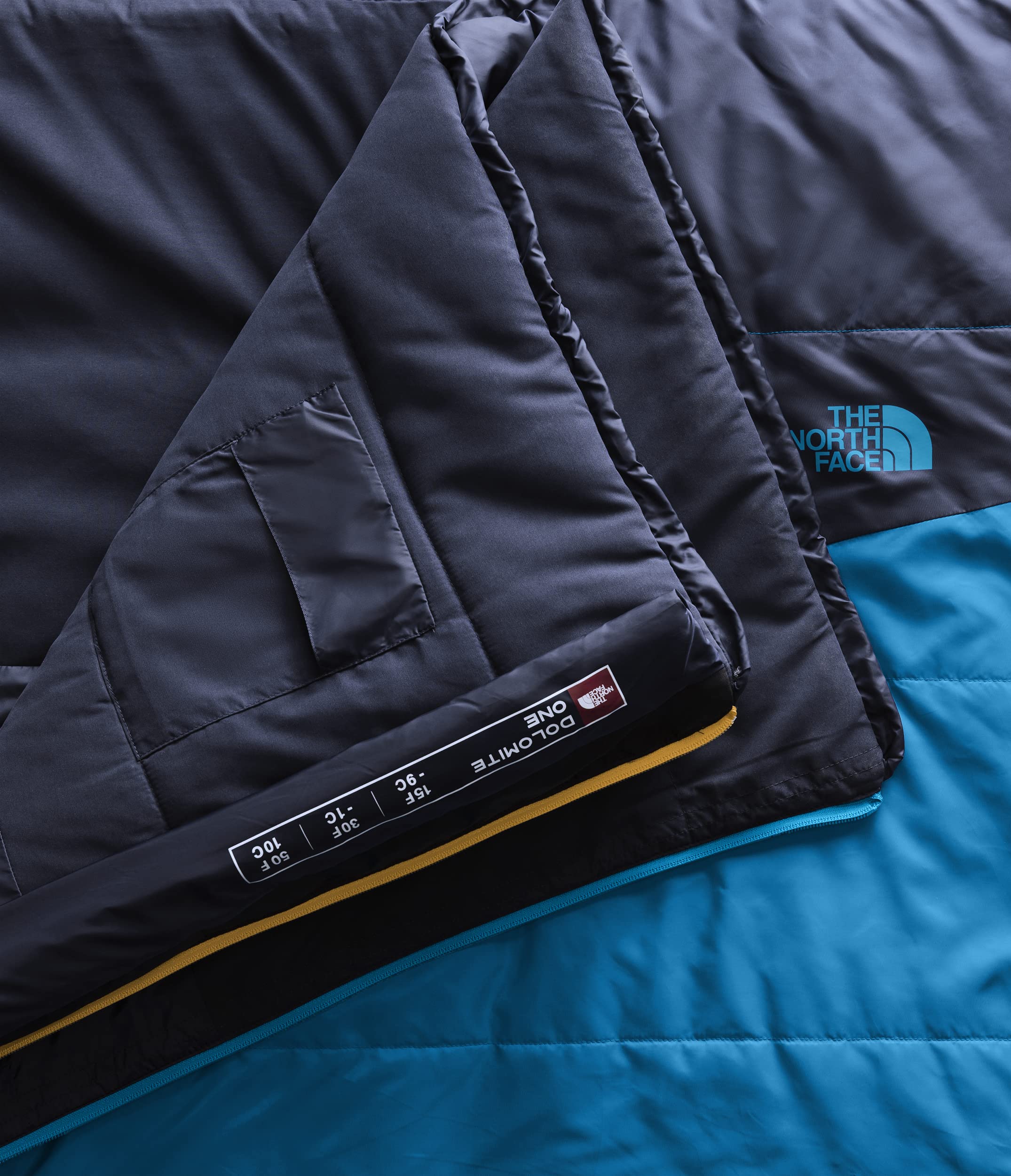Foto 5 pulgar | Saco De Dormir The North Face Dolomite One Bag 20°f, Azul/amarillo - Venta Internacional.