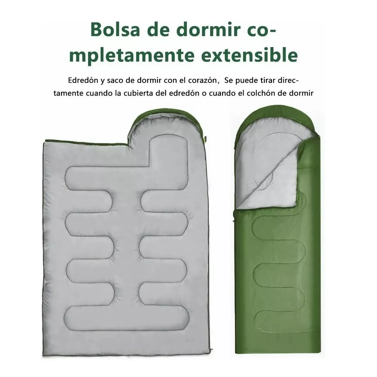 Foto 3 pulgar | Bolsa de Dormir Eo Safe Imports Esi-6269 para Acampar Verde