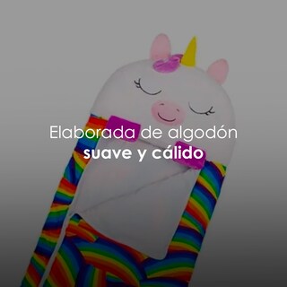 Foto 3 | Saco para Dormir Ilios Innnova Unicornio Blanco con Almohada para Niños