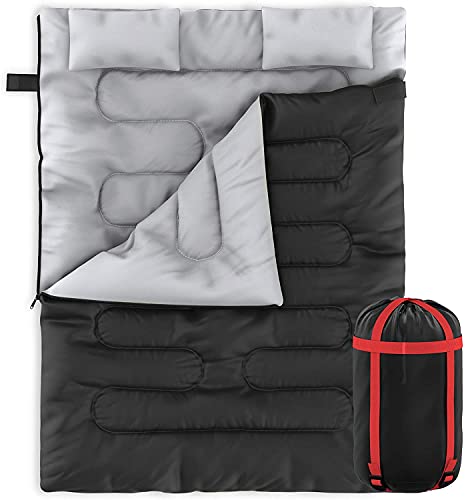 Foto 3 pulgar | Venta Internacional-Bolsa de Dormir Zonetech para Acampar con 2 Almohadas