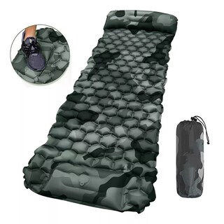 Foto 2 | Colchoneta Inflable Individual Camping Camuflaje Eo Safe Imports Esi-11609 Multicolor