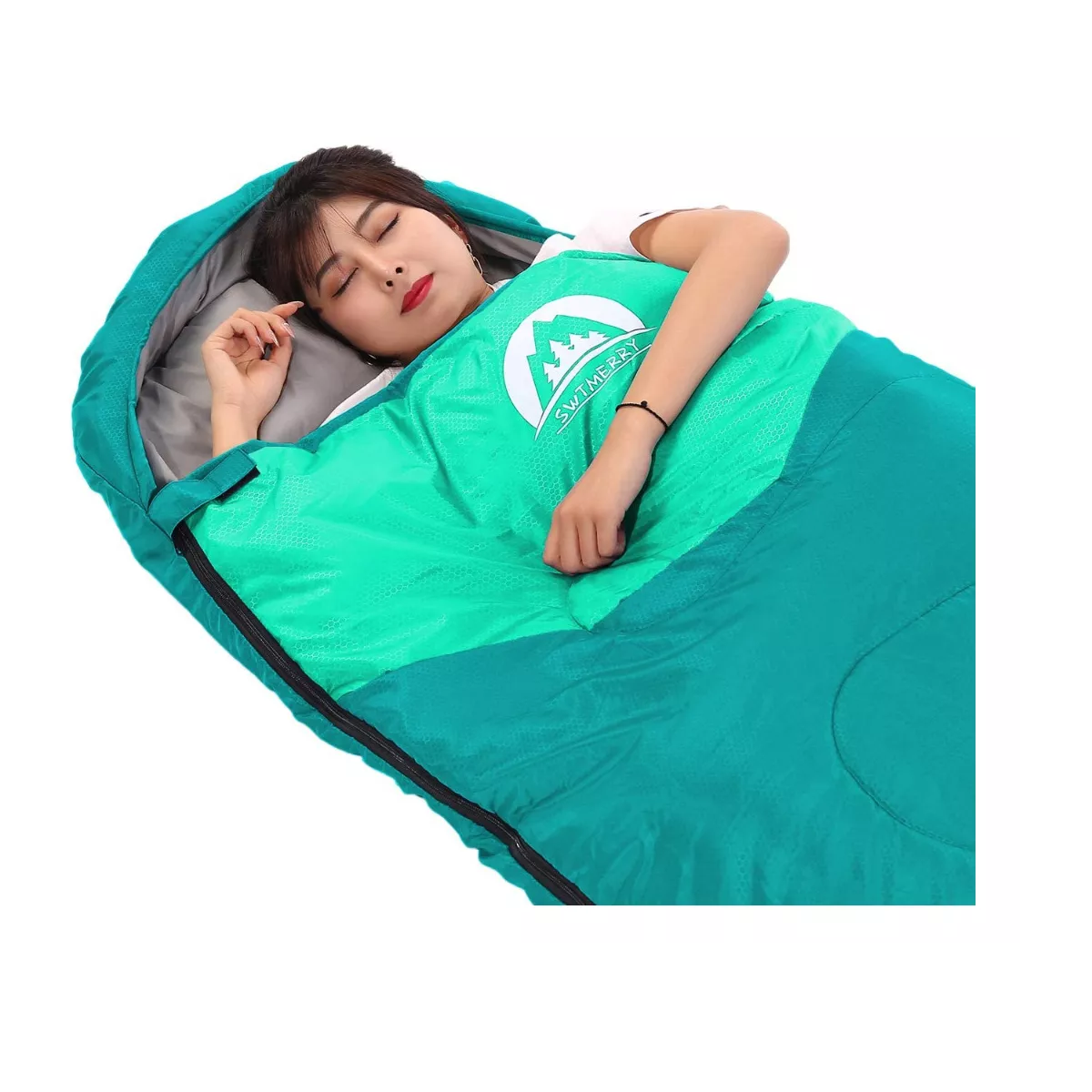 Foto 5 pulgar | Saco De Dormir Para Acampar Para Adultos Eo Safe Imports Esi-13901 Verde