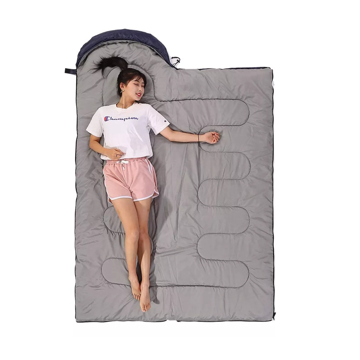 Foto 5 pulgar | Saco De Dormir Para Acampar Para Adultos Eo Safe Imports  Esi-13900 Multicolor