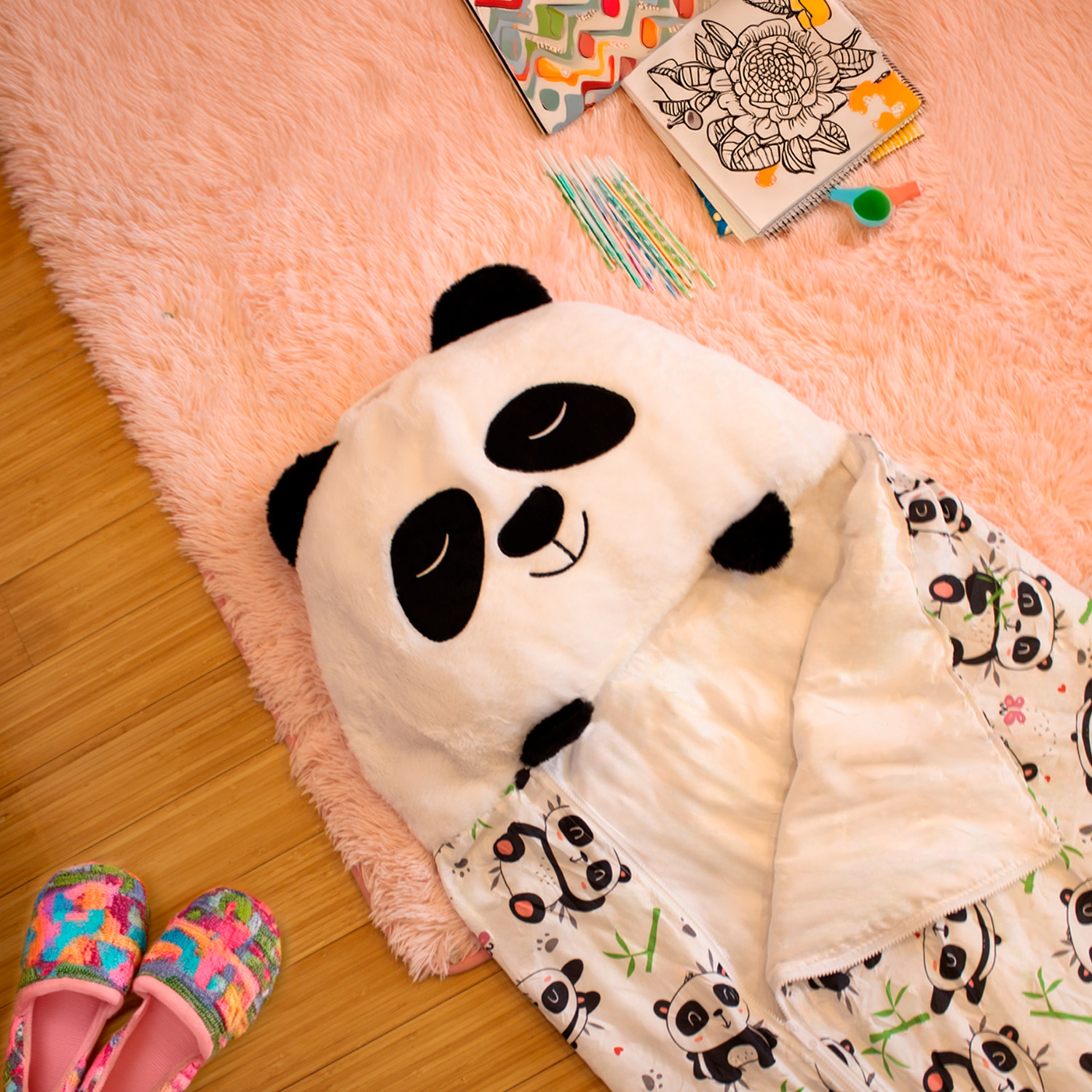 Foto 4 | Bolsa de Dormir Panda Ilios Innova Blanco 2 En 1