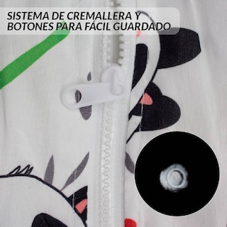 Foto 5 | Bolsa de Dormir Panda Ilios Innova Sbn-panda Blanco 2 En 1