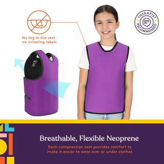 Foto 4 | Chaleco De Compresión Sensorial Special Supplies Deep Pressure Purple - Venta Internacional.