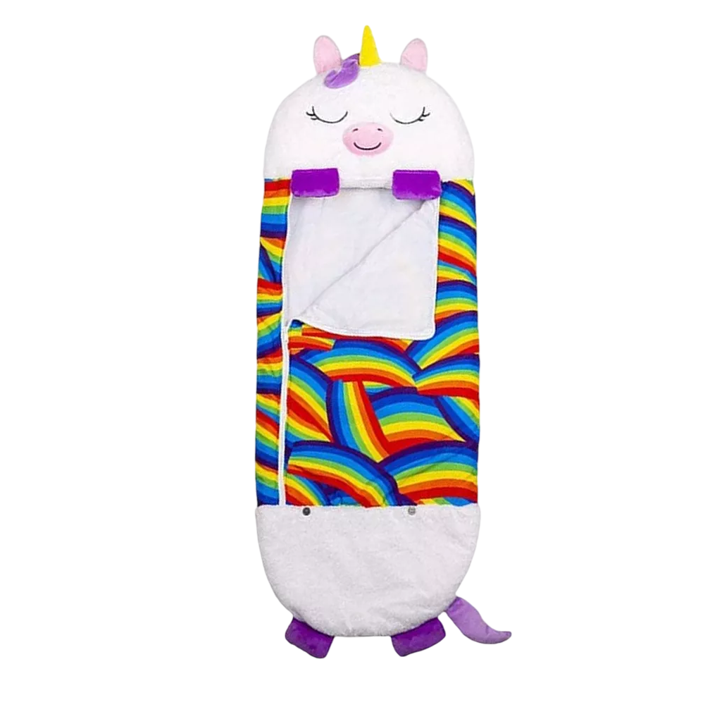Foto 2 pulgar | Saco De Dormir Y Almohada Para Niños 2 En 1 Diseño Adorable Blanco