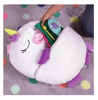 Foto 4 | Saco De Dormir Y Almohada Para Niños 2 En 1 Diseño Adorable Blanco